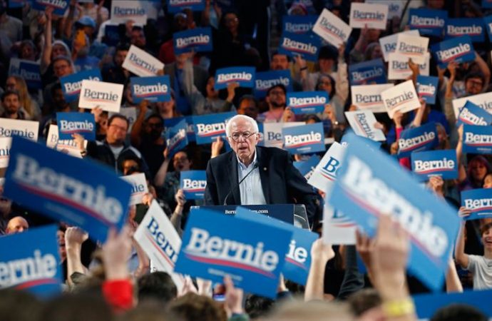 ABD’de Demokrat başkan aday adaylarından Sanders’ten ‘Orta Doğu barışı’ mesajı