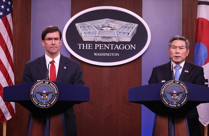 ABD Kovid-19 kaygısıyla Güney Kore’yle ortak askeri eğitimleri azaltıyor