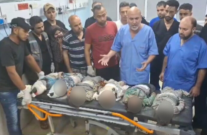 Gazze’deki Han Yunus saldırısında 7 çocuk hayatını kaybetti.