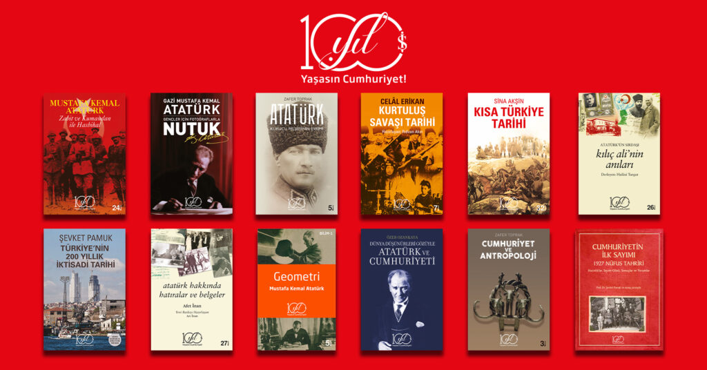 Türkiye İş Bankası Kültür Yayınları, Cumhuriyetin 100. yılına özel bir seri yayınlıyor.