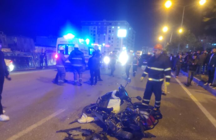Mardin ilinde meydana gelen trafik kazasında, cipin çarptığı bir motosikletli genç hayatını kaybetti.