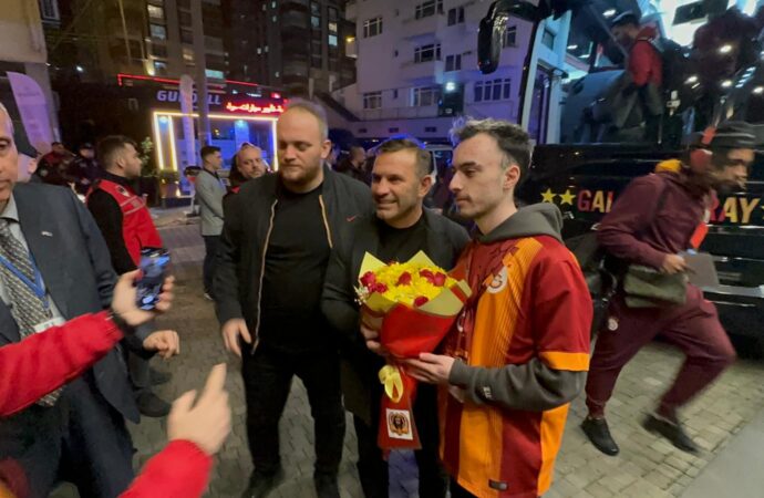 Galatasaray takımının kafilesi, Trabzon’da konaklamaktadır.