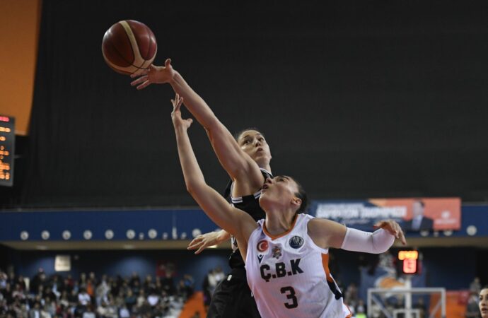 ÇBK Mersin, Virtus Bologna’ya karşı 64-61 galip geldi.