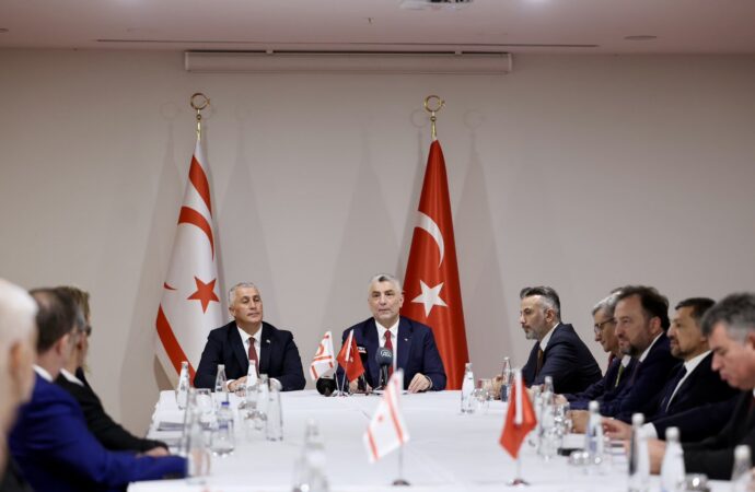 Bakan Bolat, Kuzey Kıbrıs Türk Cumhuriyeti’nde düzenlenen 12. Ortak Komite Toplantısı’na katıldı.