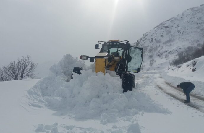 Bingöl ilinde, toplamda 91 köy yolunun kar nedeniyle kapandığı bildirildi.