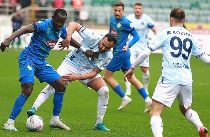 Bol gollü müthiş maç; Rize Demirspor’u devirdi: 3-2