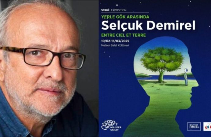 Selçuk Demirel’in “Yerle Gök Arasında” sergisi Bursa’da